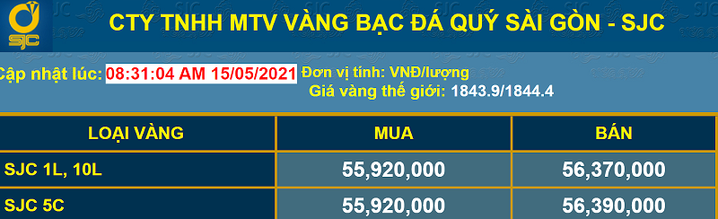 Web giá vàng SJC Web giá vàng SJC