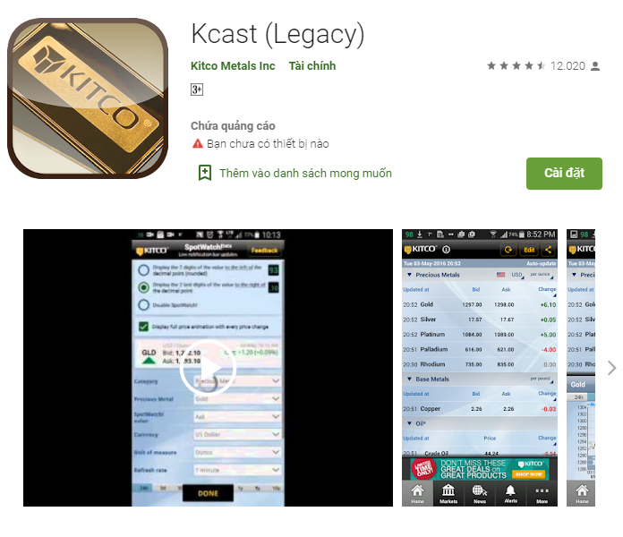 Kcast Gold Kcast Gold