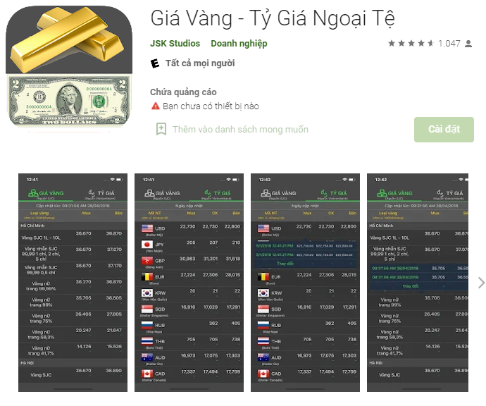 Giá vàng VN Giá vàng VN