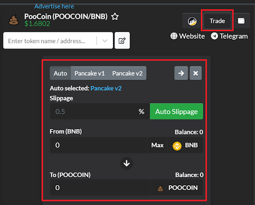 người mua cũng PooCoin phải chịu phí giao dịch 8%