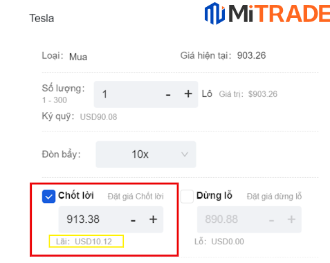Cách khớp lệnh Take Profit - Ví dụ giao dịch cổ phiếu Cách khớp lệnh Take Profit - Ví dụ giao dịch cổ phiếu