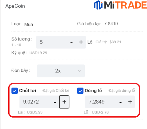Sử dụng công cụ quản lý rủi ro giá