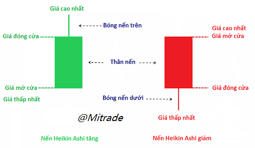 Cách đọc nến Heikin Ashi