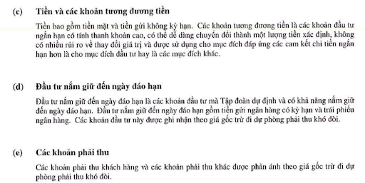 Bản thuyết minh báo cáo tài chính Bản thuyết minh báo cáo tài chính