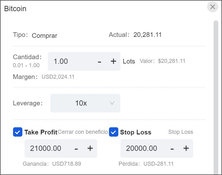 La página de la plataforma de comercio de Mitrade detalla los pasos a seguir.
