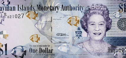 ค่าเงินที่แพงที่สุด：Cayman Islands dollar (KYD)