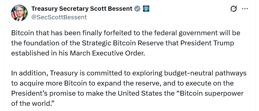 Scott Bessent รีบออกมาแก้ข่าว