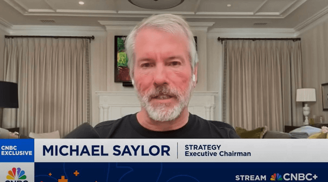 Saylor บอกว่าความต้องการ Bitcoin จาก ETF และบริษัทต่างๆ กำลังแซงหน้าอุปทานของนักขุดรายวัน ซึ่งอาจผลักดันให้ราคาพุ่งขึ้นในช่วงปลายปี