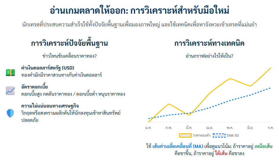ปัจจัยพื้นฐาน และทางเทคนิค เป็นศาสตร์ที่นักลงทุนต้องรู้
