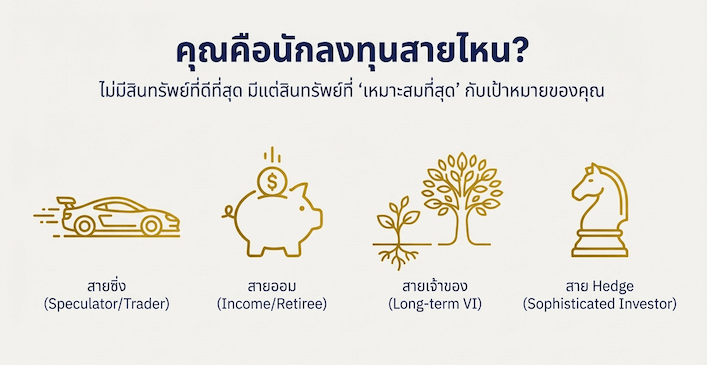 หุ้นแบบไหนเหมาะกับใคร