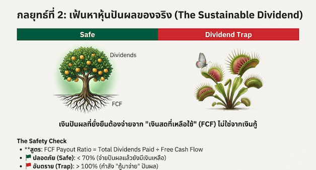 กลยุทธ์เฟ้นหาหุ้นปันผล