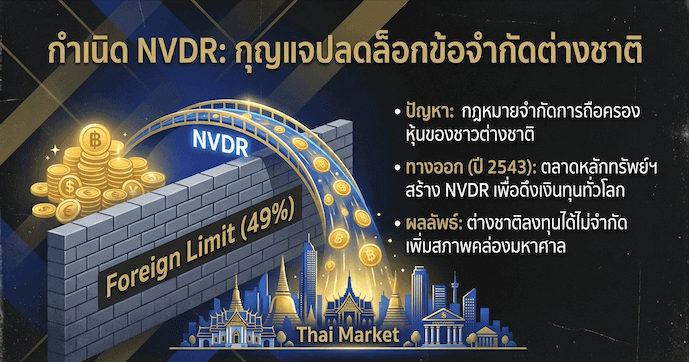 ทำไม NVDR ถึงถูกสร้างขึ้นมา?
