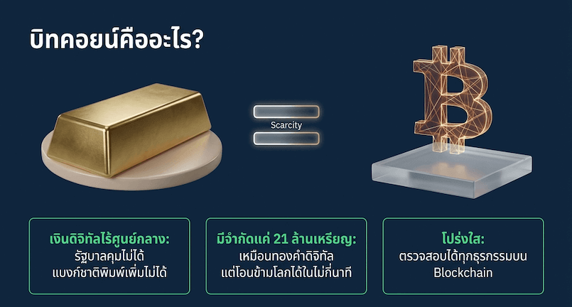 บิทคอยน์คืออะไร