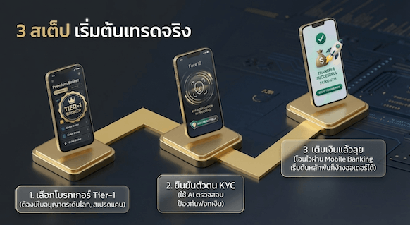 วิธีเริ่มต้นเทรด