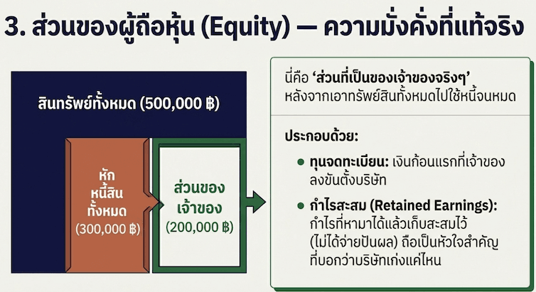 ส่วนของผู้ถือหุ้น (Equity)