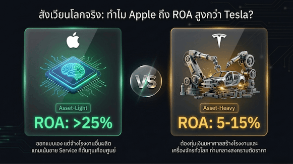 เปรียบเทียบ Apple กับ Tesla