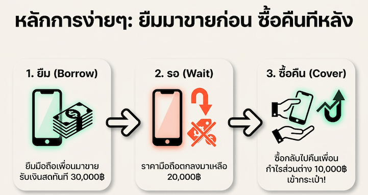 Short Sell คืออะไร? Short Sell คืออะไร?