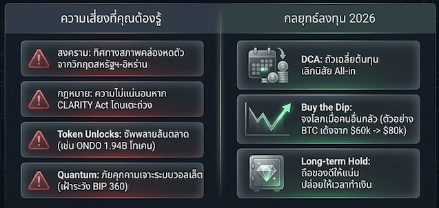 ความเสี่ยงของการลงทุนคริปโต