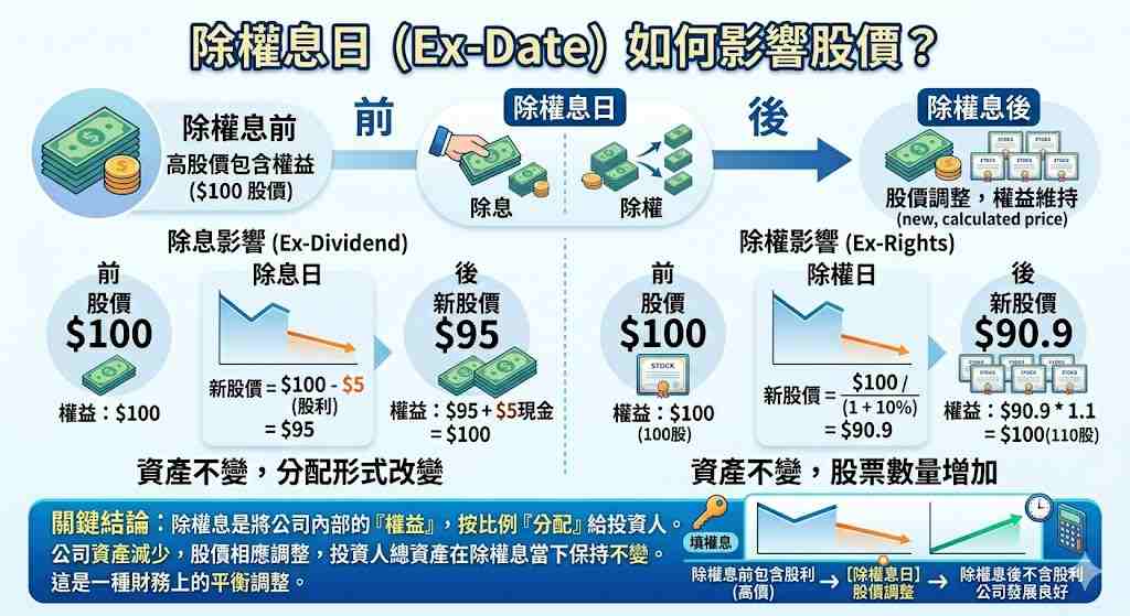 除息除權是如何影響股價的 除息除權是如何影響股價的