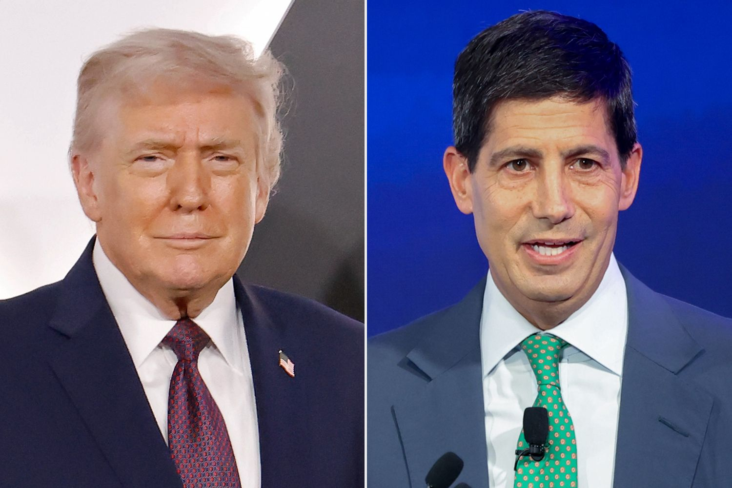 Donald Trump and Kevin Warsh Donald Trump and Kevin Warsh