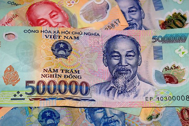 ค่าเงินที่ถูกที่สุดในโลก：ดองเวียดนาม (VND)