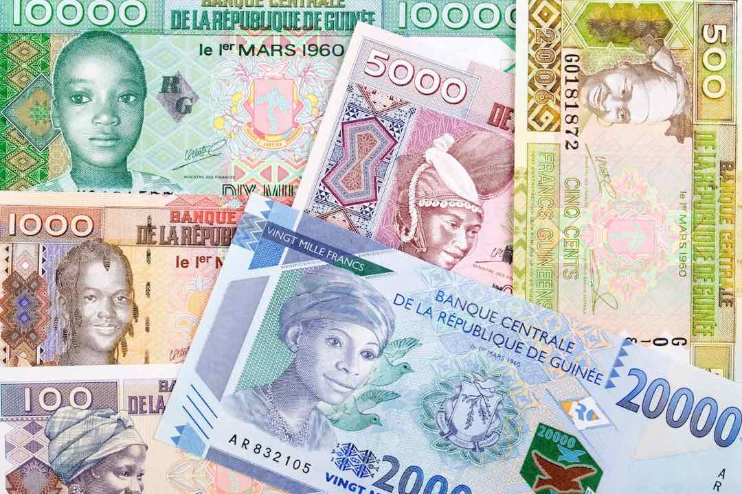 ค่าเงินที่ถูกที่สุดในโลก：ฟรังก์กินี (GNF)