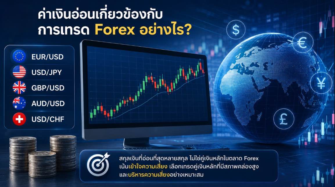 ค่าเงินอ่อนเกี่ยวข้องกับการเทรด Forex อย่างไร?