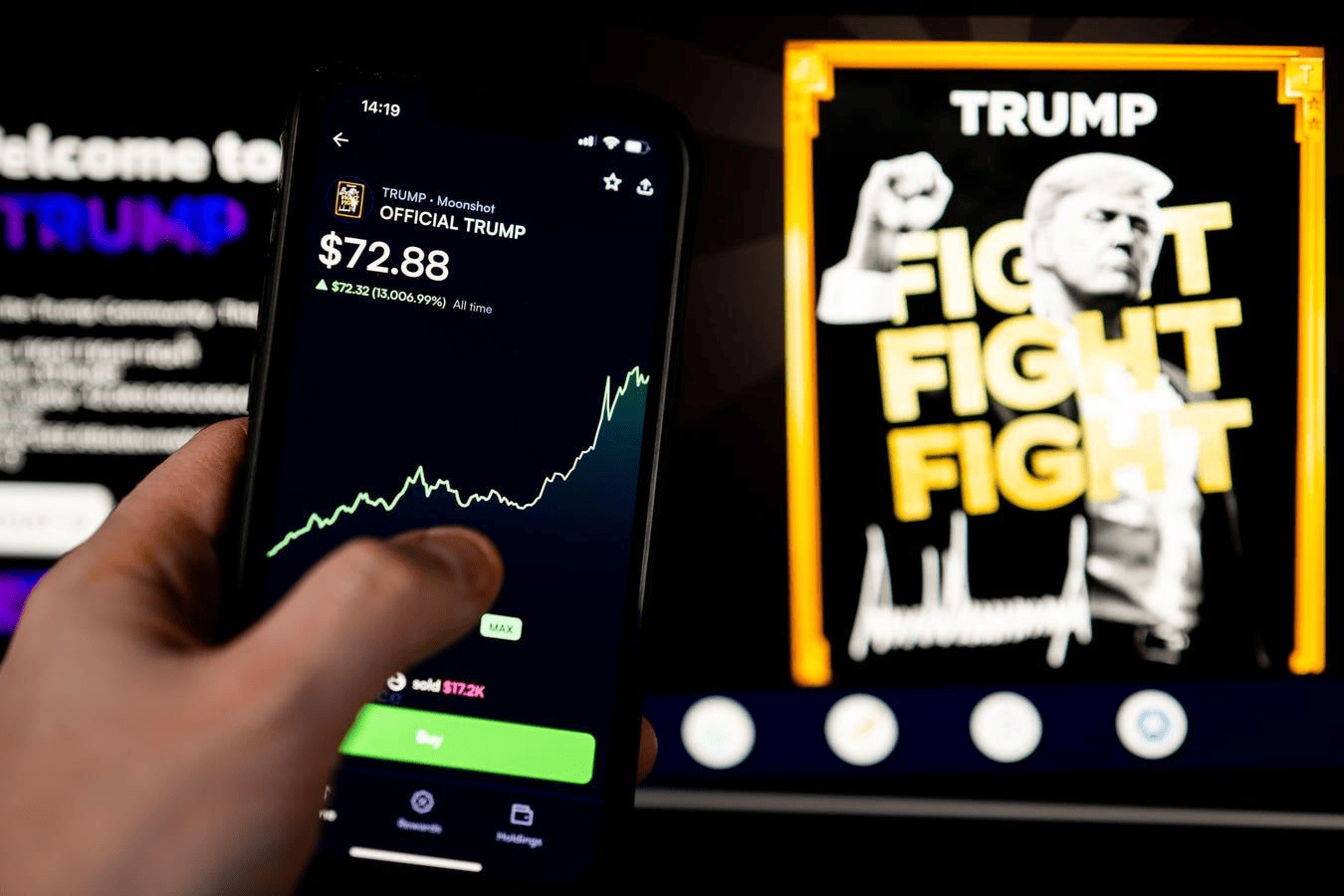 TRUMP围绕特朗普的个人形象传播